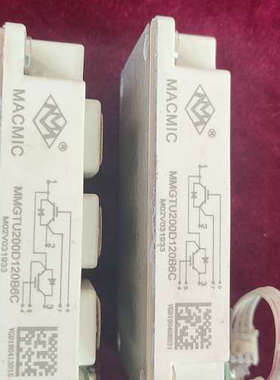 议价拆机件原装MACMIC MMGTU200D120B6C两单