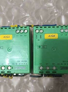 议价菲尼克斯固态继电器 ELR3/9－500   2941714