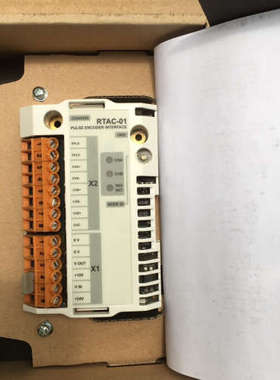 议价RTAC-01 正品ABB变频器编码器接口模块，橙色接线端子