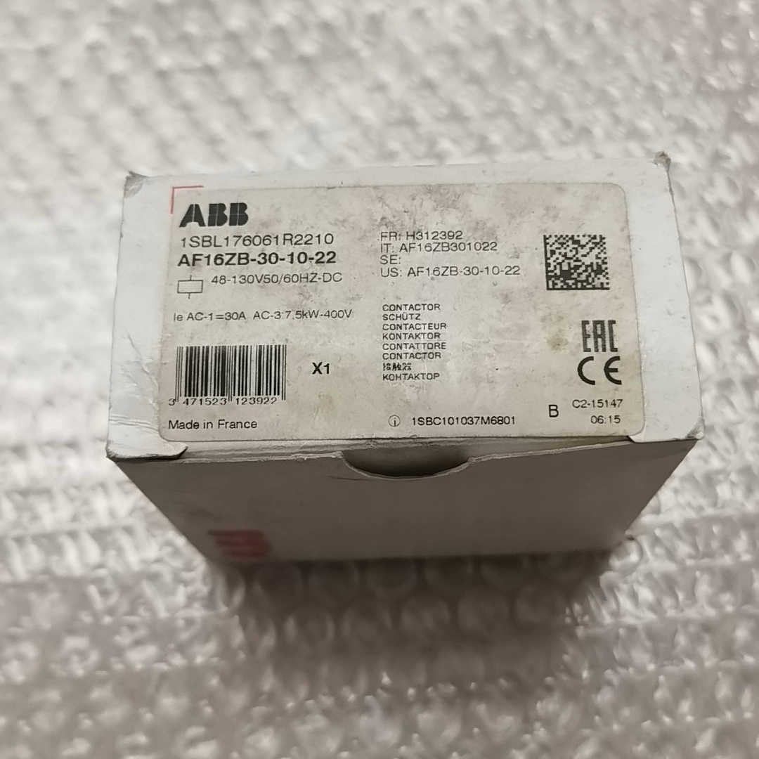 议价ABB接触器AF16ZB-30-10-22  1SBL176
