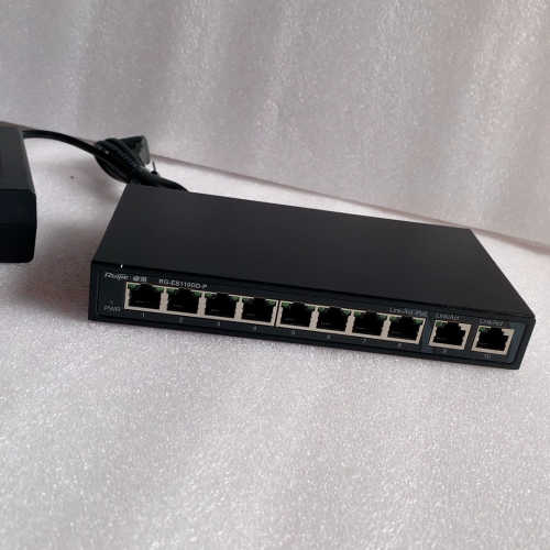 议价ruijie睿易RG-ES110GD-P 8口全千兆POE