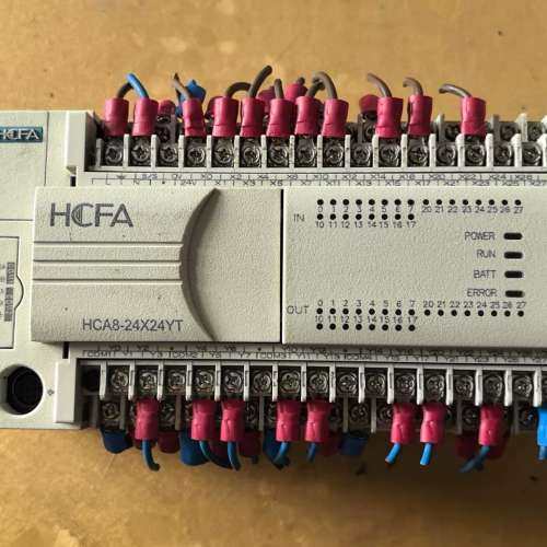 议价禾川PLC HCA8-24X24YT-A，二手拆机，功能完好