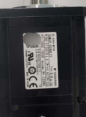 议价SGMJV-02ADL21安川伺服电机，，现货一件，