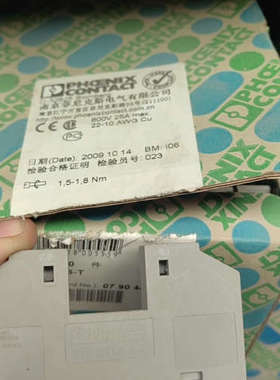 议价全新开封菲尼克斯接线端子OTTA 6-T订货号0790446