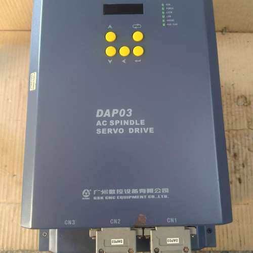 议价广数主轴驱动器DAP03-055，5.5KW，功能正常使用，