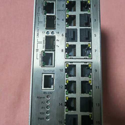 议价MICROSENS德国工业交换机MS651230M实图拍