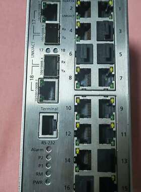 议价MICROSENS德国工业交换机MS651230M实图拍