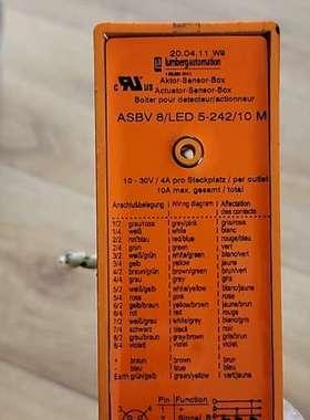 议价原装隆堡连机器ASBV 8/LED 5-242/10M