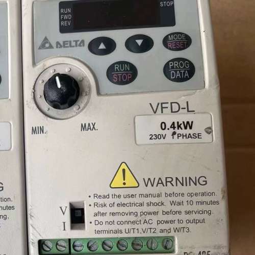 议价台达L系列变频器VFD004L21A，0.4kw的120，成