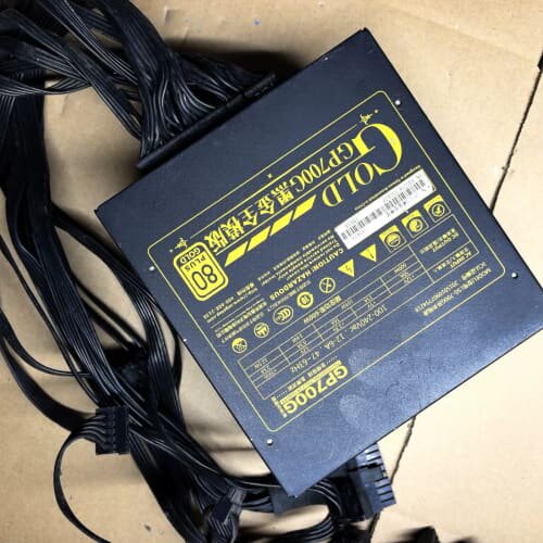 议价10B-鑫谷GP700G金牌全模组 额定功率600w