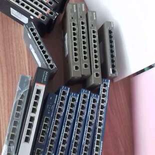 议价poe交换机8/9/16口百兆千兆上联傻瓜式监控以太网二手