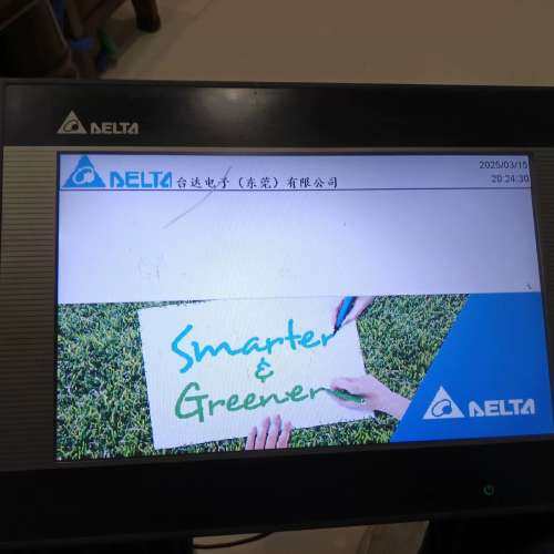 议价台达DOP-B10S411人机10寸触摸屏，一手拆机，通电显