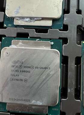 议价【E5-2640v3 正式版 CPU 处理器！】8核心16线