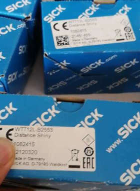 议价SICK光电开关传感器 WTT12L-B2553西克全新原装