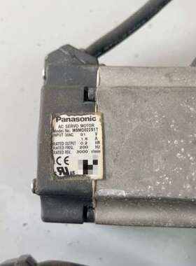 议价MSMD022G1V 伺服电机，200W功率，有标签