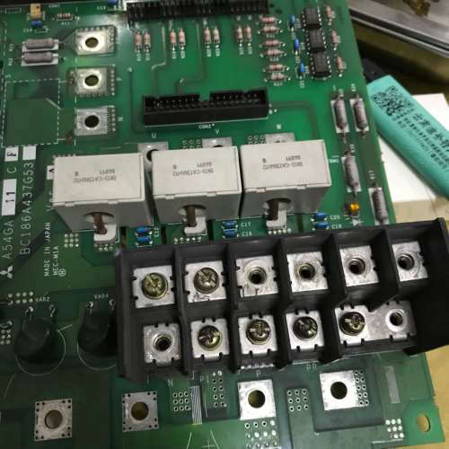 议价A54GA11C原装拆机三菱变频器驱动板BC186A437G