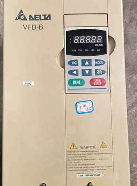 议价台达变频器，VFD075B43W， 7.5KW，原装拆机，图