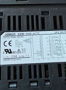 议价数字面板表，型号K3HB-XVD-AT11，