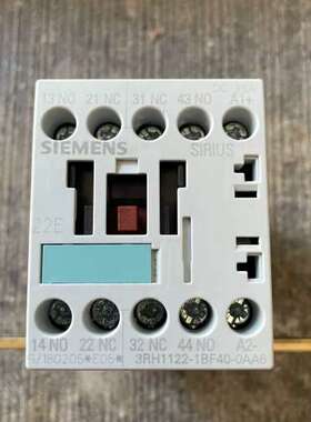 议价接触器式继电器，德国3RH1122-1BF40-0