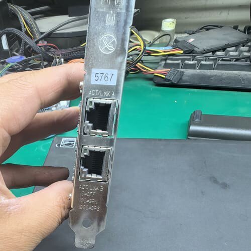 议价95新，IBM 5767小型机网卡 46K6601，
