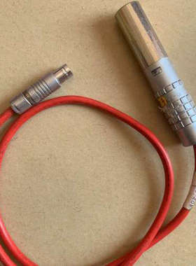 议价LEMO雷莫FFA.1Y.410高压电源输出接头，红色线缆，