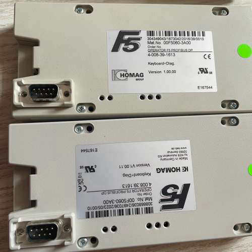 议价全新德国HOMAG豪迈F5操作面板4008391613，型号