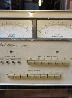 议价芝测ShibaSoku 760E/2音频失真仪 失真仪