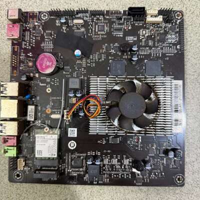 议价攀升J4125主板 板载12G内存，一体机all in on