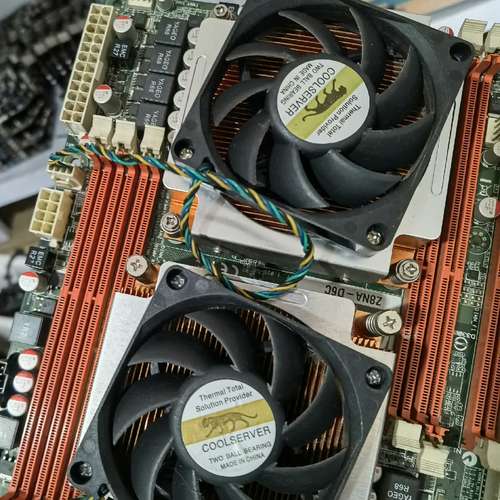 议价金钱豹纯铜2011针正方形下压式CPU散热器