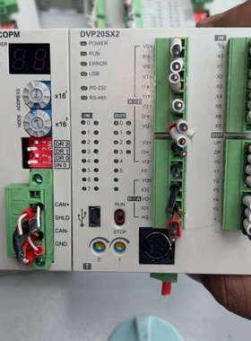 议价拆机台达PLC   DVP20SX211T   DVPCOP