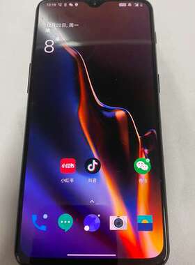 一加6T 8128G，亮瓷黑，骁龙845处理器，安卓11系