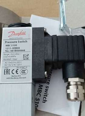 议价丹佛斯压力开关061B000666全新原厂现货带正品