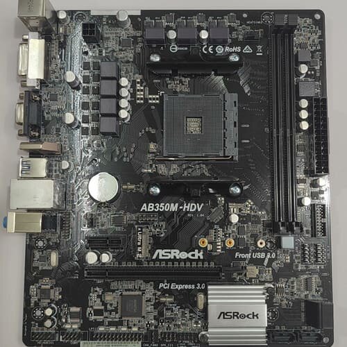 议价全新 华擎AB350M-HDV AM4/DDR4主板 支