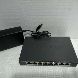 议价二手TP-SG2008MP 全千兆云管理POE交换机,正常