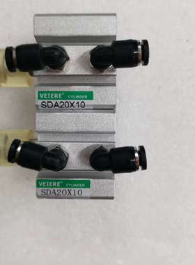 议价VEIERE薄型气缸SDA20X10，成色新如图，功能正常