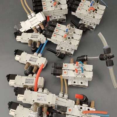 议价拆机SMC 电磁阀 VQZ21－TWJ111Z，带线头，实拍