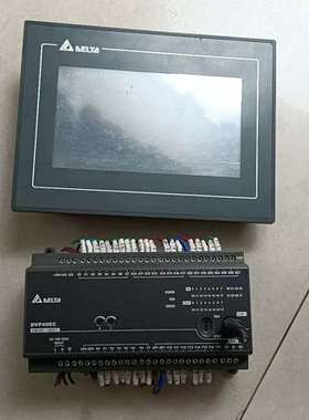 议价拆机台达DOP-107BV工控触摸屏和DVP40EC00T3