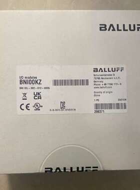 议价全新巴鲁夫BALLUFF I/O模块BNI00KZ，型号BN