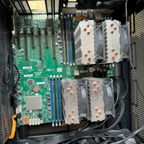 议价超微 X10DRI 双路服务器主板 带挡板