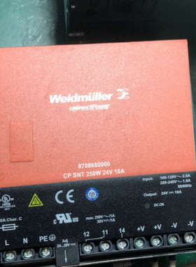 议价Weidmuller魏德米勒CP SNT 250W24V10