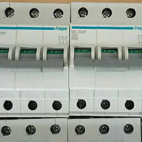 议价德国品质海格Hager空气开关3P断路器，16A～63A，1