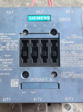 议价SIRIUS接触器3RT5054-1...6，拆机品，