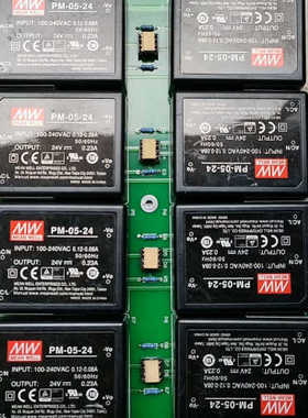 议价MWPM-05-24电源模块，拆机漂亮有80个