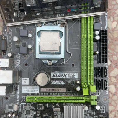 议价磐正IH81MC-Q3主板i3-4160CPU、拆机正常使