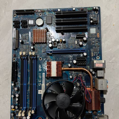 议价abit IP35主板Intel Q6600处理器散热风