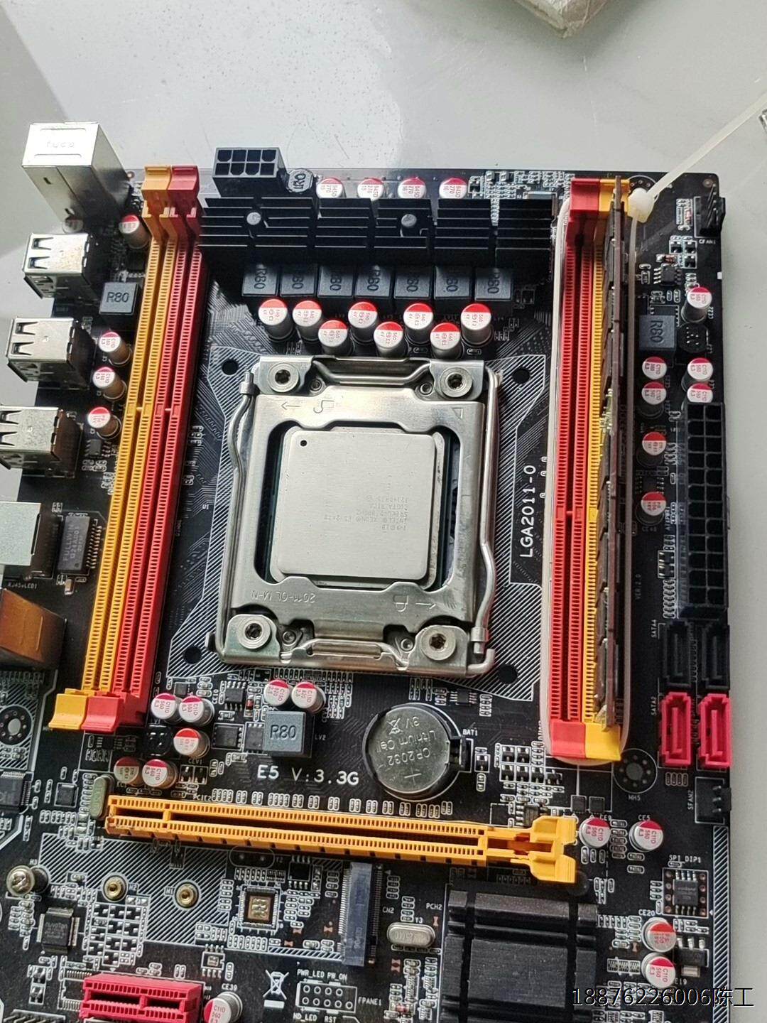 x79主板 lga2011-0插槽,m.2接口 原装拆机