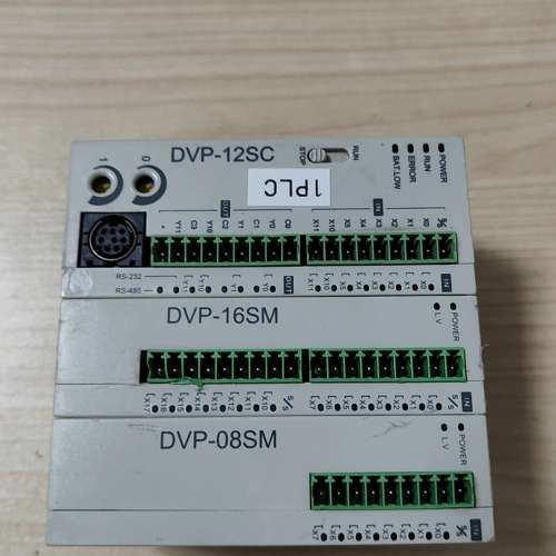 议价台达PLC控制器DVP12SC11T 带扩展模块DVP-16
