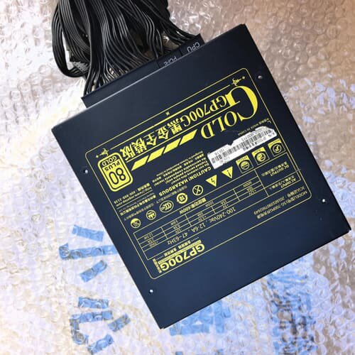 议价8D-鑫谷GP700G金牌全模组 额定600w电源