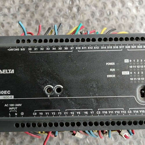 议价拆机件原装台达PLC DVP40EC00R3。功能好，实物