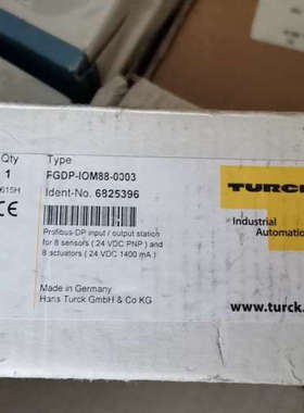 议价FGDP-IOM88-0003全新德国图尔克